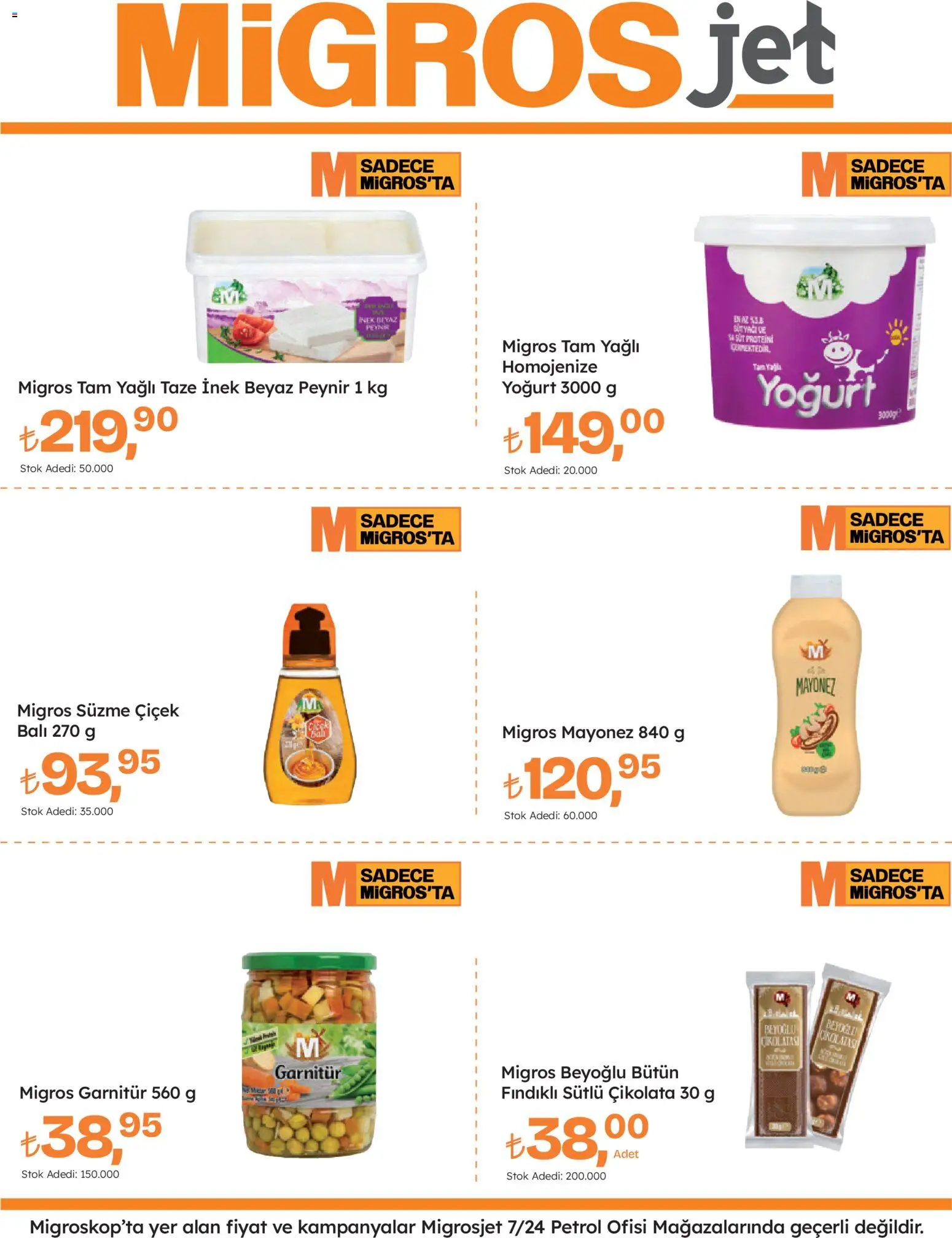 Migros Katalog - Migros Jet Dijital - 26.03.2026 tarihinden itibaren geçerlidir | Sayfa: 8 | Ürünler: Süt, Peynir, Yoğurt, Çikolata
