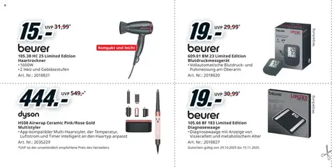 Media Markt Black Friday ab 29.10.2025 gültig | Seite: 26 | Produkte: Haartrockner