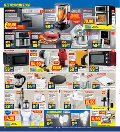 Anteprima del volantino Volantino RisparmioCasa	 valido a partire dal 23.10.2025 | Pagina: 22 | Prodotti: Tritatutto, Griglia, Bollitore, Friggitrice