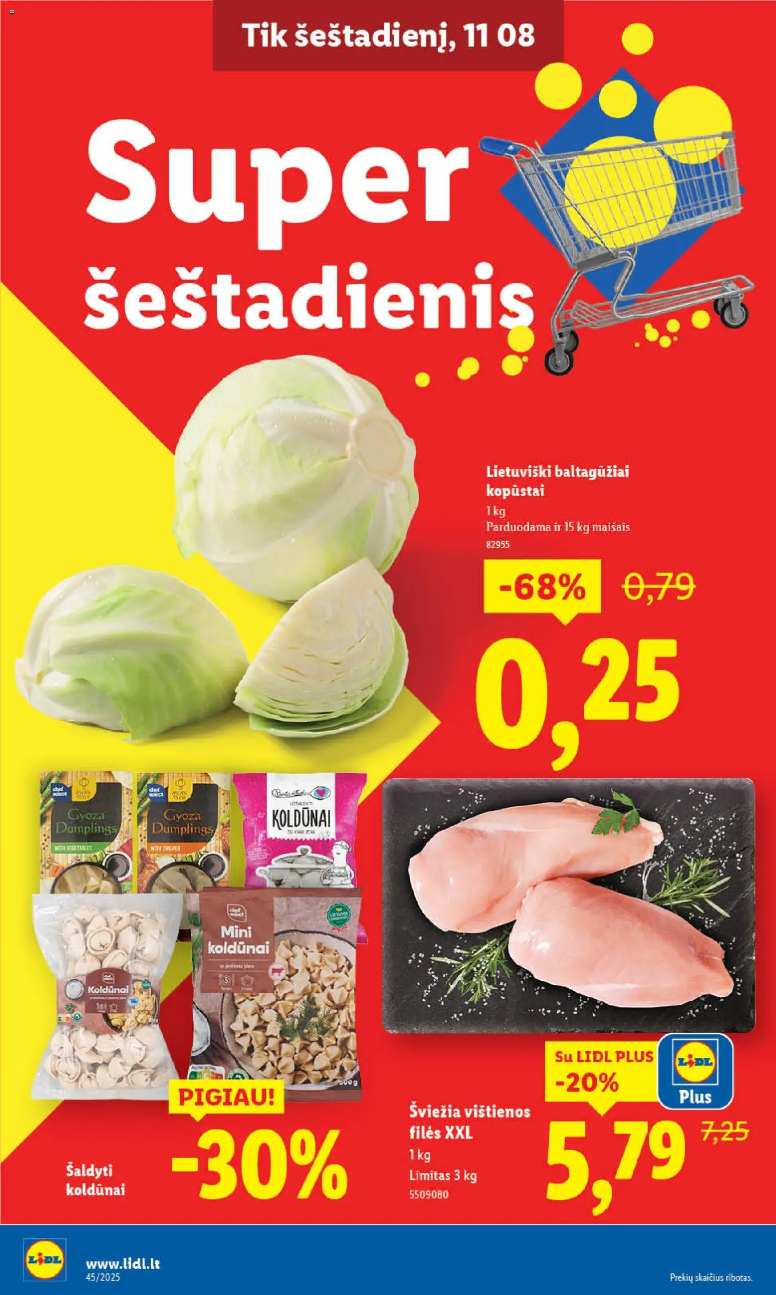 LIDL akcijos nuo 06.11.2025 | Puslapis: 2 | Prekių: Vištienos