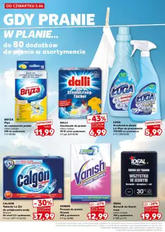 Kaufland gazetka - Super Sobota od 07.06.2025 | Strona: 22 | Produkty: Vanish, Calgon, Płyn do czyszczenia pralki, Proszek do prania