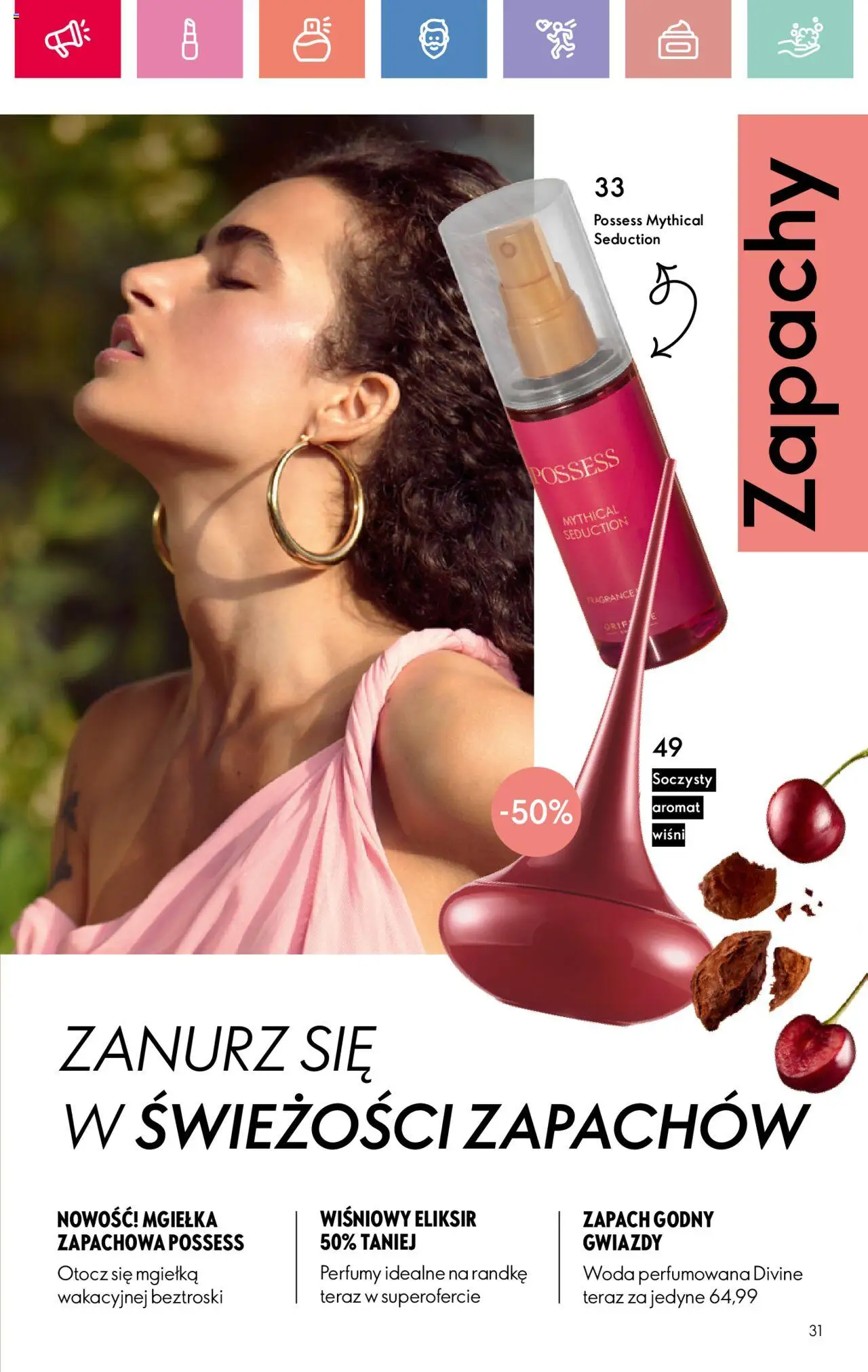 Oriflame Katalog 11 2025 od 27.07.2025 | Strona: 31 | Produkty: Perfumy, Zapach, Woda