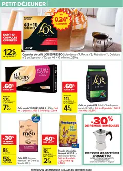 Carrefour - Prévisualisation de Carrefour catalogue semaine 45 valide à partir de 04.11.2025 | Page: 16 | Produits: Capsules de cafe L'Or, Café en grains, Café moulu, Café