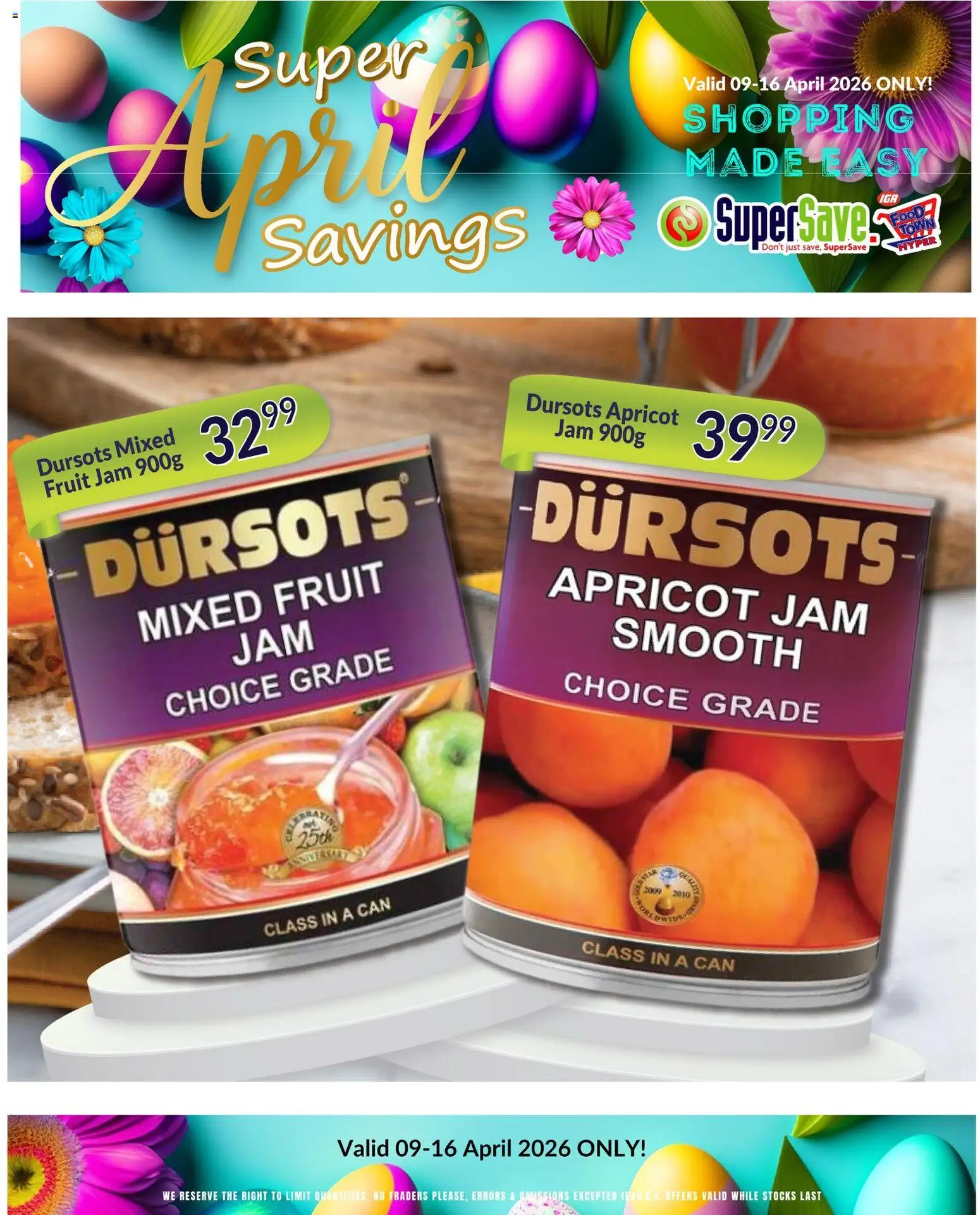 New Super Save catalogue – valid from 09.04.2026 | Page: 22 | Products: Jam, Fruit