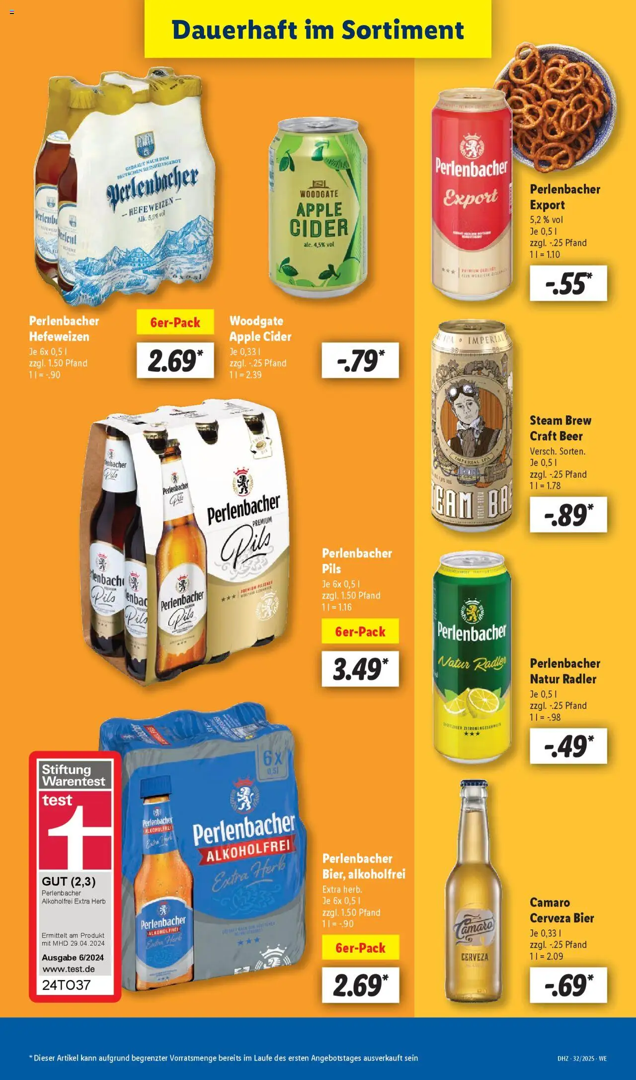 Lidl Prospekt Hilders - gültig ab dem 04.08.2025 | Seite: 47 | Produkte: Bier, Pils, Apple, Radler