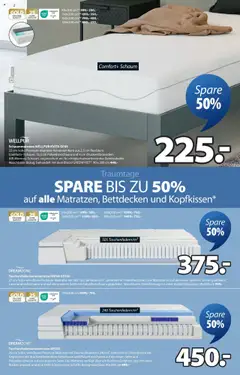 JYSK Angebote gültig ab 13.08.2025 | Seite: 2 | Produkte: Matratze