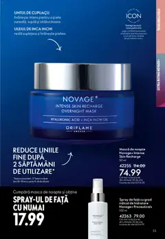 Ofertele Oriflame valabile de la 25.03.2026 | Pagină: 33 | Produse: Pește