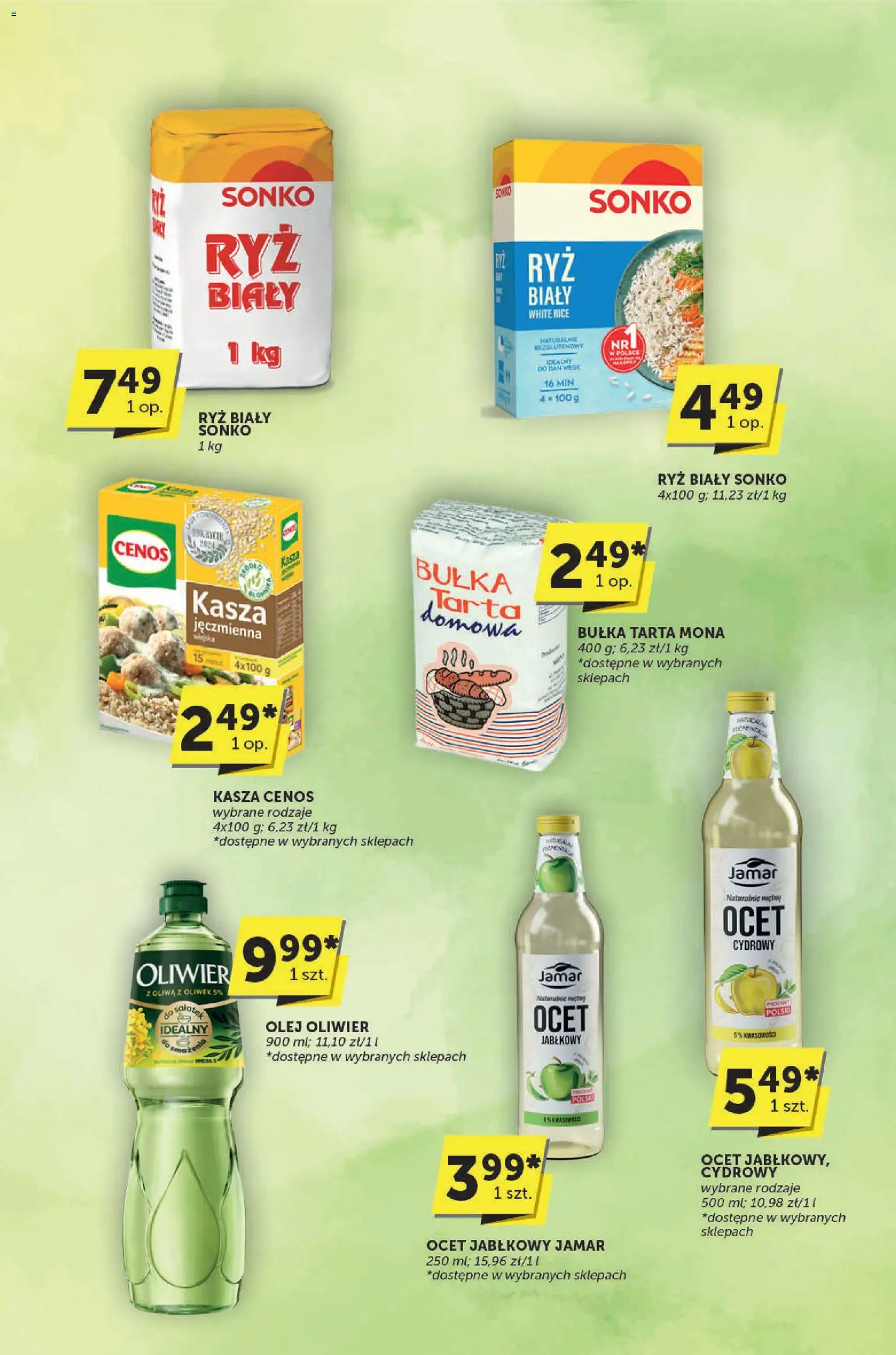 ABC Gazetka - Katalog od 30.10.2025 | Strona: 11 | Produkty: Ocet, Kasza, Ocet jabłkowy, Ryż