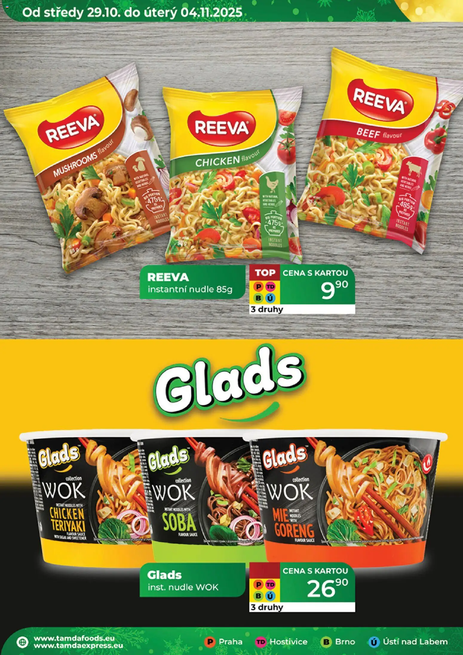 Tamda Foods leták od 29.10.2025 | Strana: 48 | Produkty: Nudle