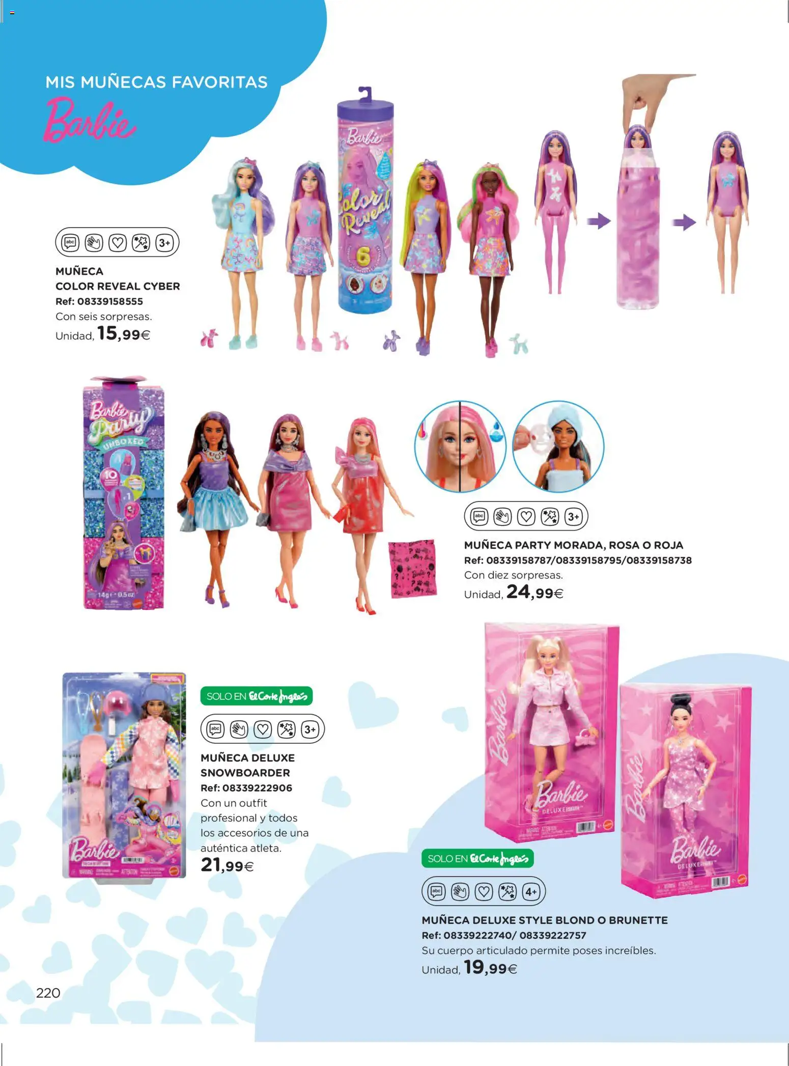 El Corte Inglés ofertas │ válido desde el 27.10.2025 | Página: 220 | Productos: Muñeca