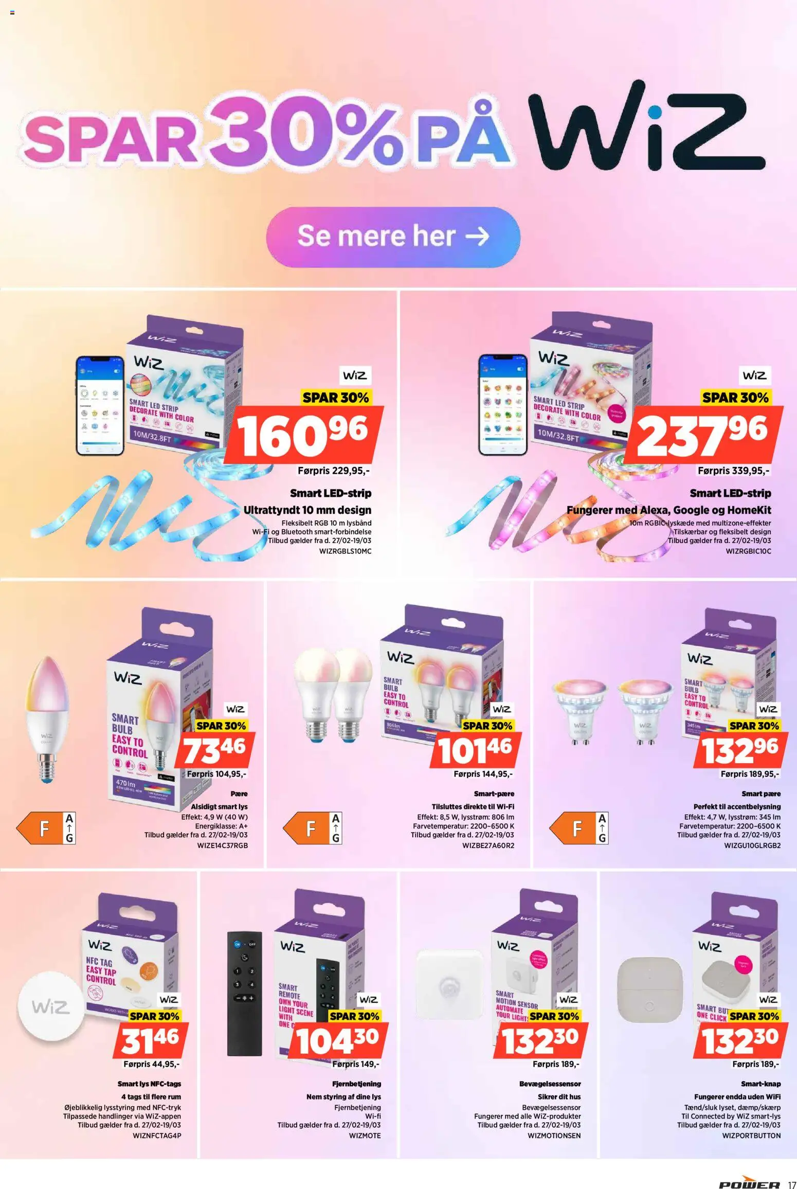 🛍️ Power - Tilbudsavis fra 13/03/2026 » Se eksklusive tilbud og spar penge i dag! 💰 | Danmark