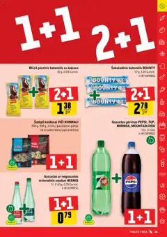 IKI - Leidinys│galioja nuo 21.07.2025 | Puslapis: 35 | Prekių: Šokoladinis batonėlis, Mineralinis vanduo