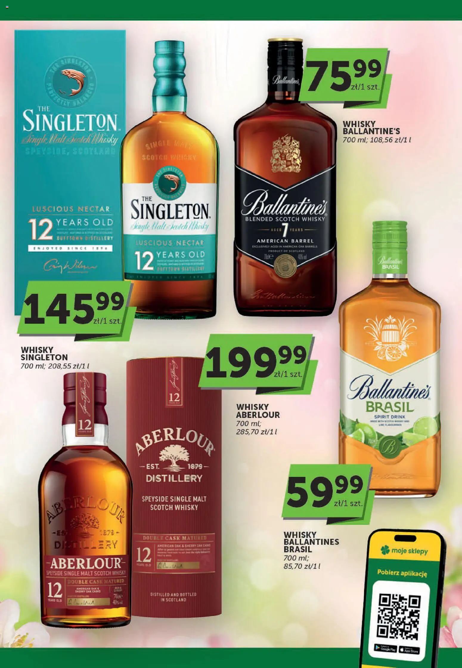Euro Sklep gazetka - Katalog alkoholowy od 16.04.2026 | Strona: 5 | Produkty: Whisky Single Malt, Whisky
