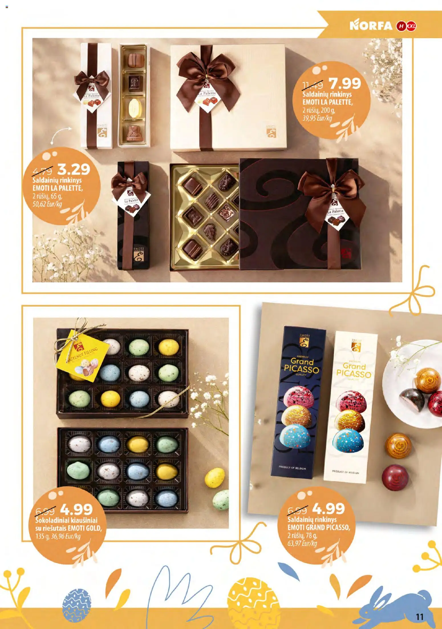 NORFA akcijos nuo 24.03.2026 | Puslapis: 11 | Prekių: Kiaušiniai