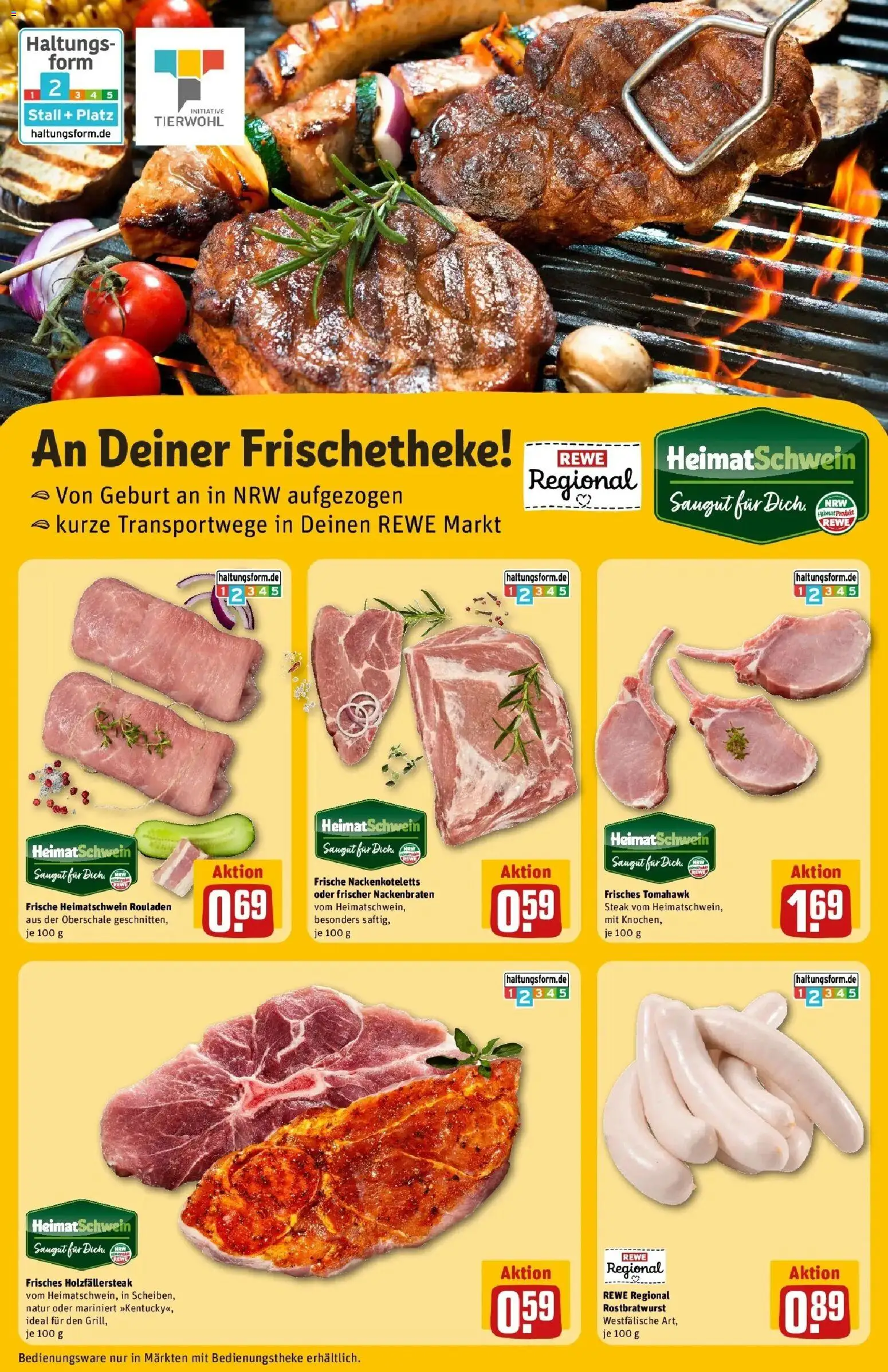Rewe Prospekt Radevormwald	 – gültig ab 30.03.2026 | Seite: 10 | Produkte: Steak