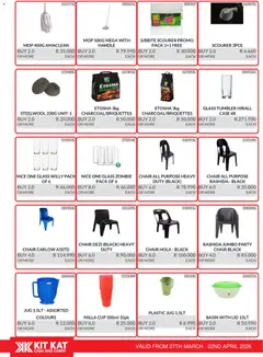 KIT KAT Cash & Carry specials catalogue – valid from 27.03.2026 | Page: 36 | Products: Case, Chair, Mop, Basin