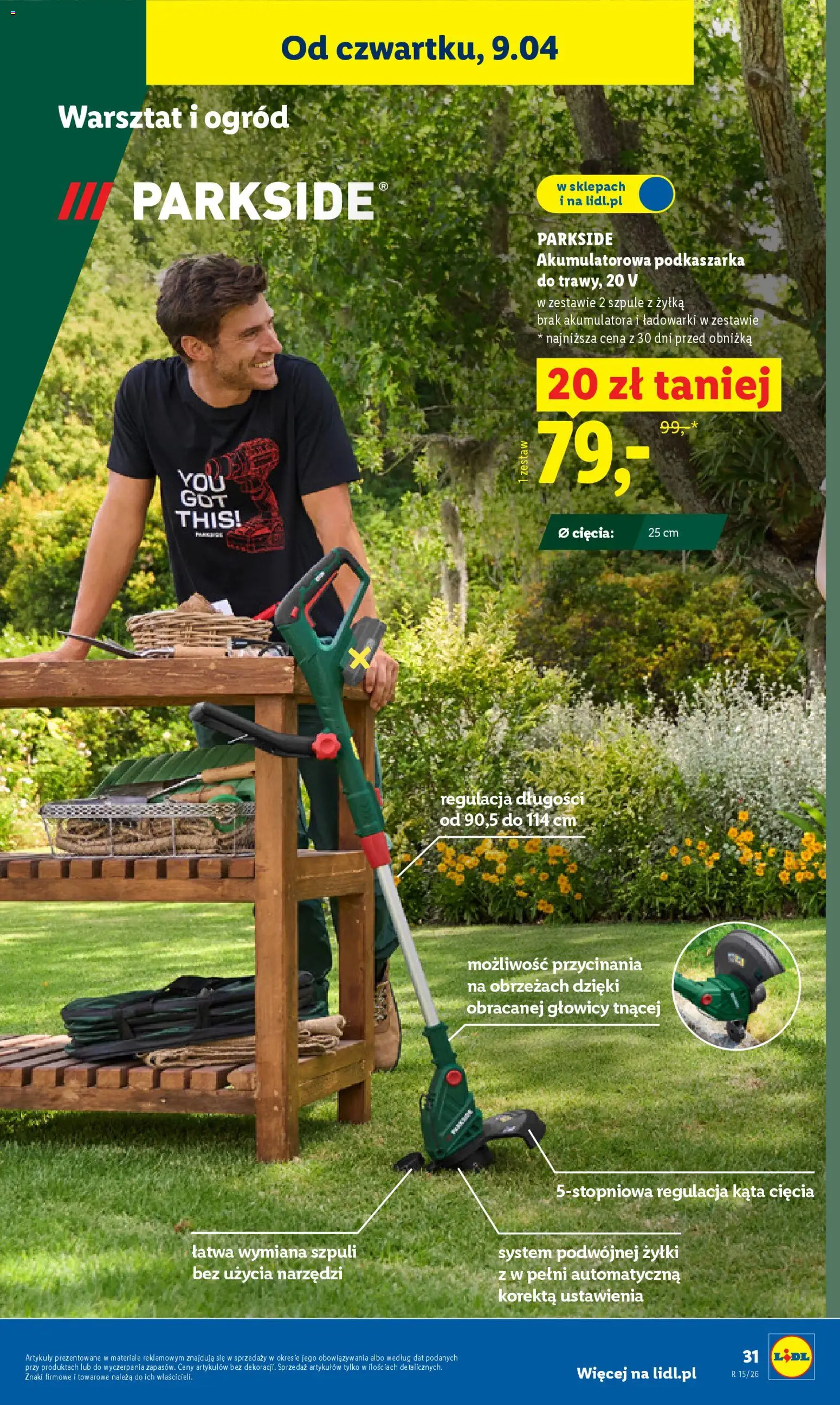 Lidl Polsko katalog od 07.04.2026 | Strana: 39 | Produkty: Parkside