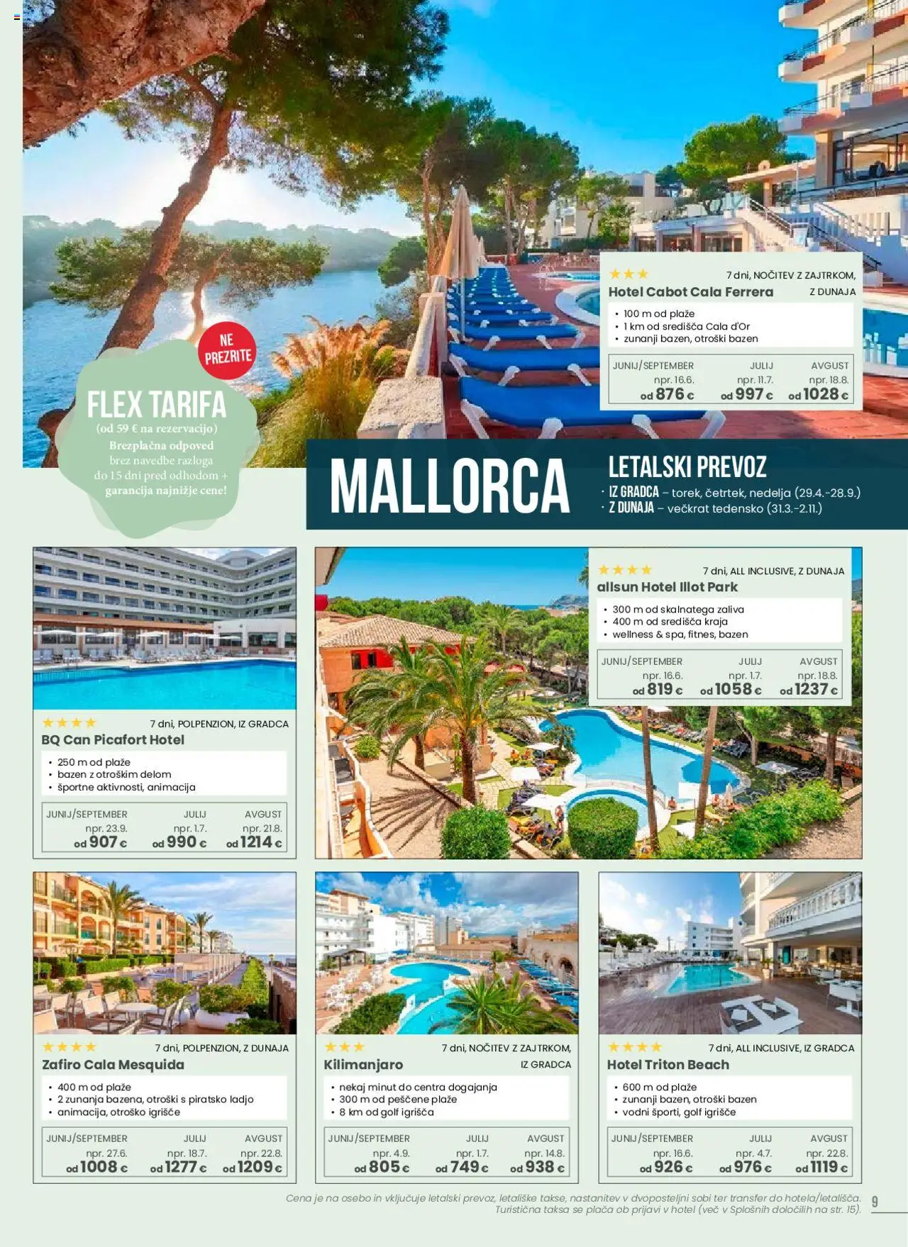 Novi Sonček katalog ponudbe – veljaven od 01.06.2025 | Stran: 9 | Izdelki: Bazen