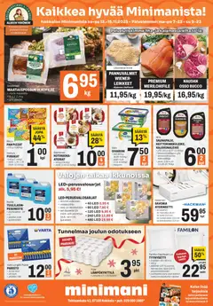 Minimani-mainoslehti voimassa 12.11.2025 alkaen