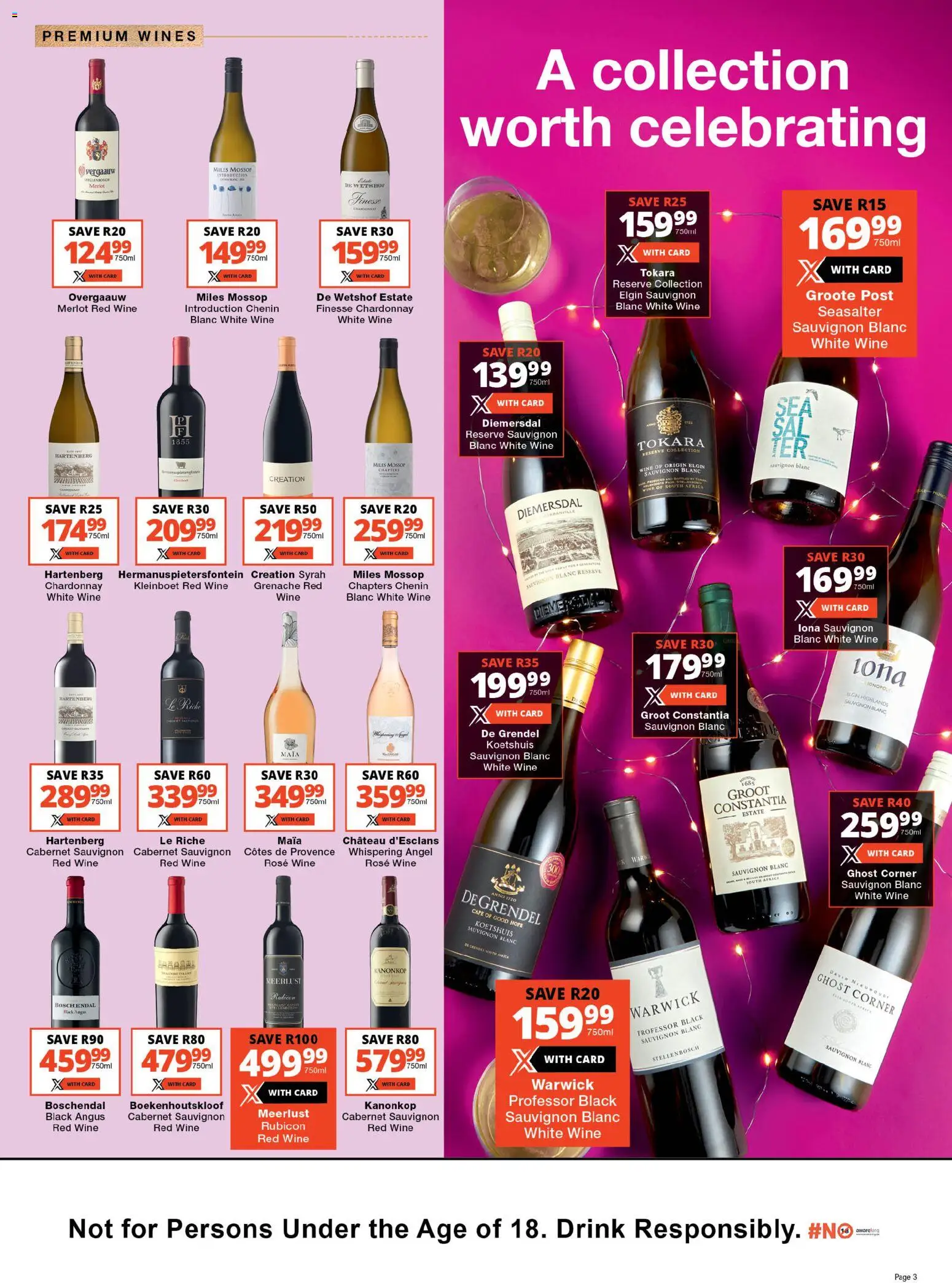 New Checkers catalogue – valid from 07.12.2025 | Page: 3 | Products: Wine