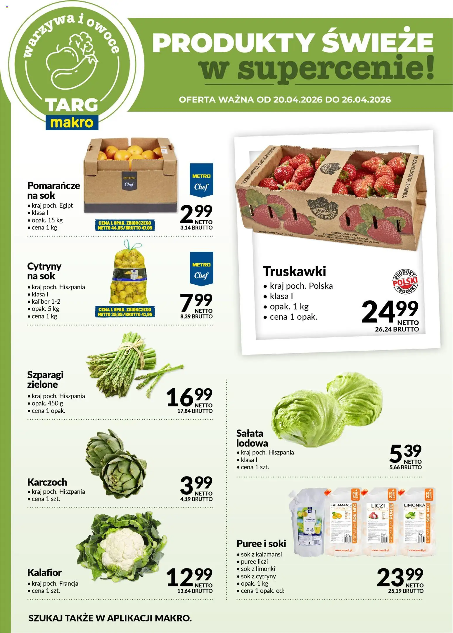 Makro gazetka - Oferta świeża w super cenach od 20.04.2026 | Strona: 5
