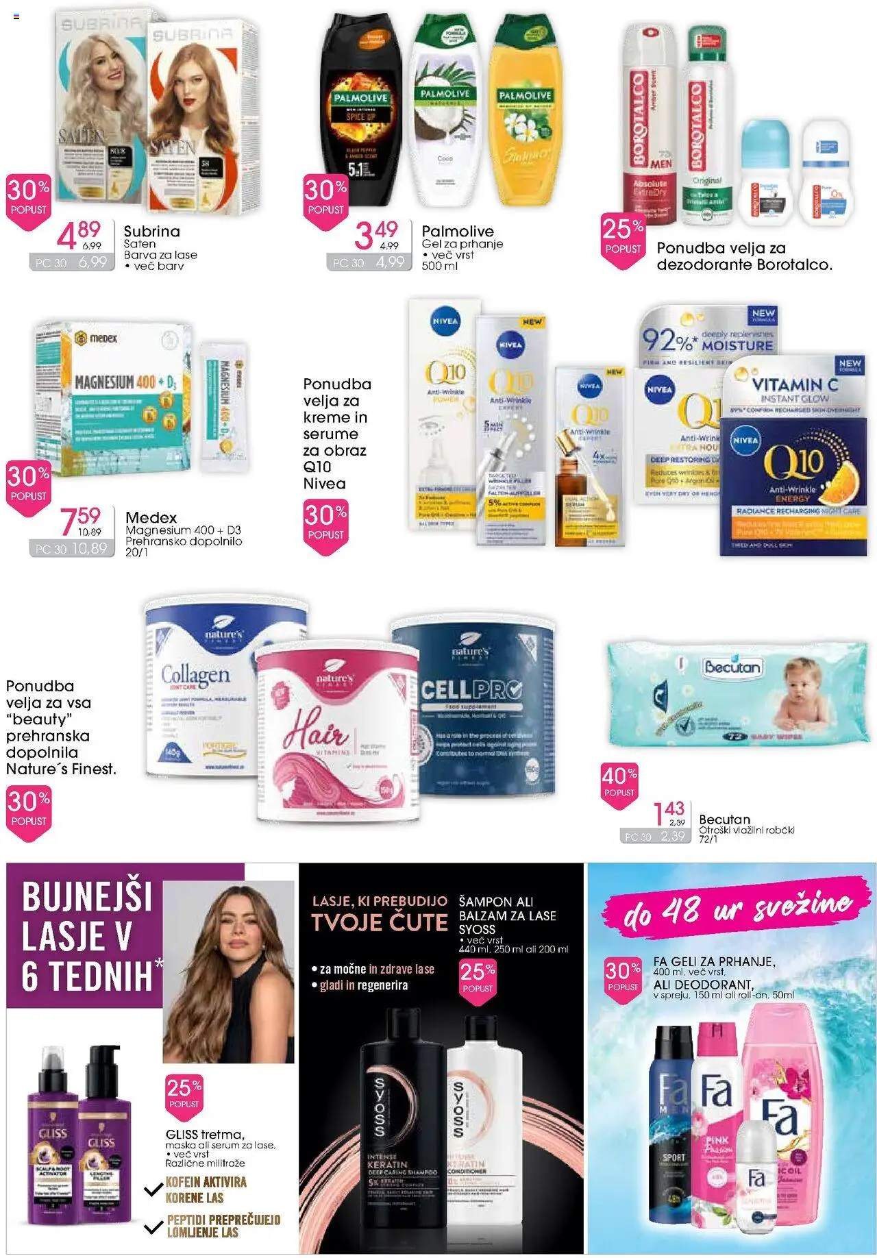 Tuš drogerija katalog │ velja od 06.08.2025 | Stran: 2 | Izdelki: Sampon, Barva za lase, Maska, Barva