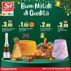 Anteprima del volantino Sì con Te Superstore catalogo valido a partire dal 11.12.2025