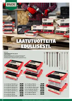 Tokmanni-mainoslehti voimassa 01.11.2025 alkaen | Sivu: 58 | Tuotteet: Ruuvit