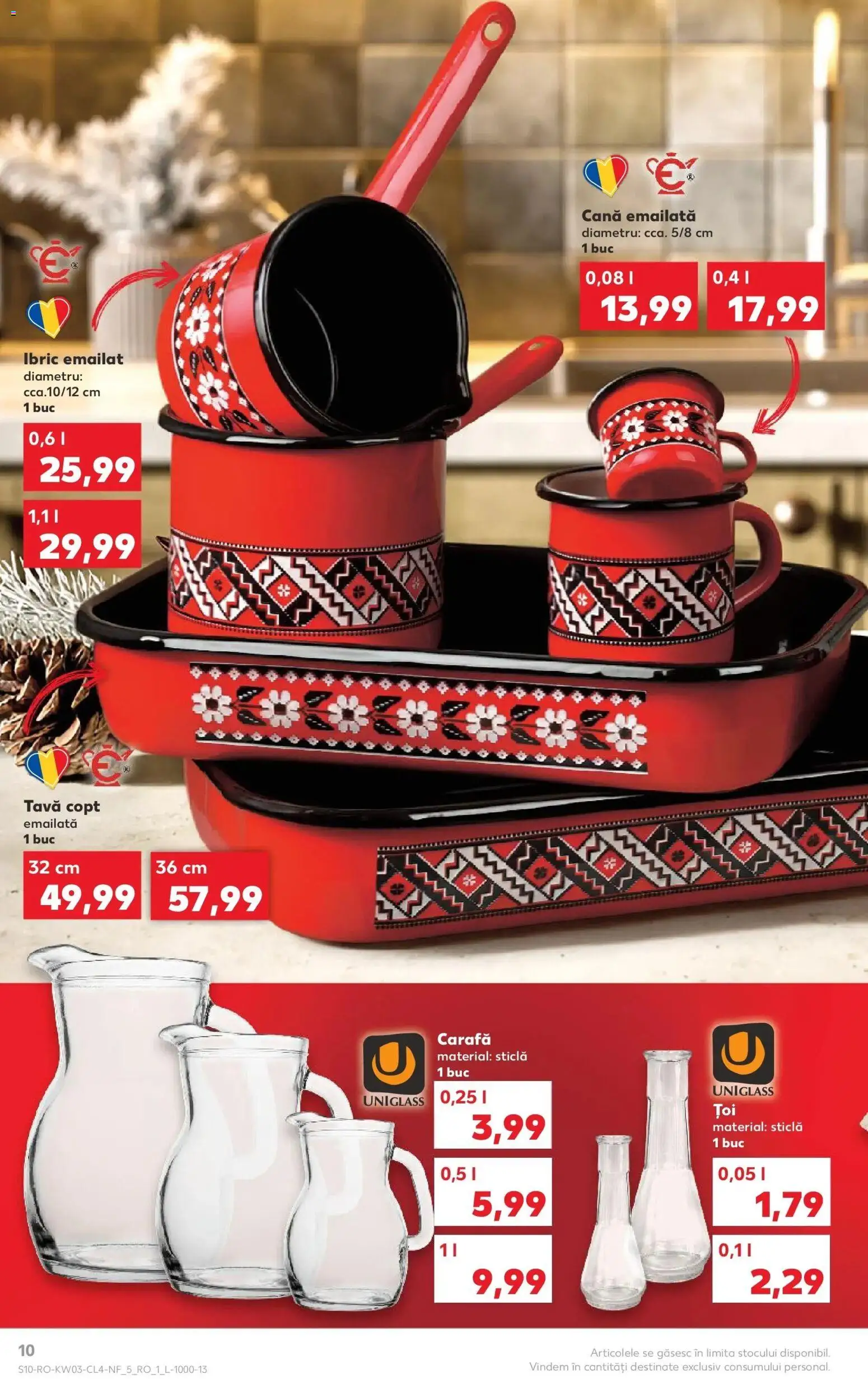 Noul catalog Kaufland – valabil de la 14.01.2026 | Pagină: 10 | Produse: Carafă