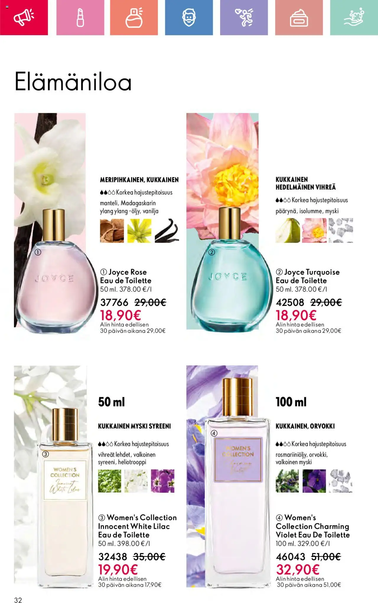  | Sivu: 32 | Tuotteet: Eau de toilette