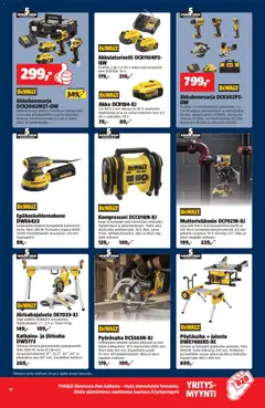 Bauhaus-mainoslehti voimassa 31.03.2026 alkaen | Sivu: 15 | Tuotteet: Jalusta, Monitoimityökalu, Akku, Kompressori
