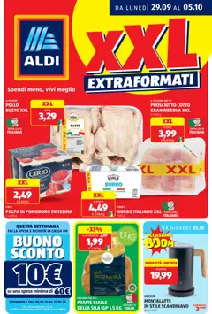 Anteprima del volantino Volantino Aldi	 valido a partire dal 29.09.2025