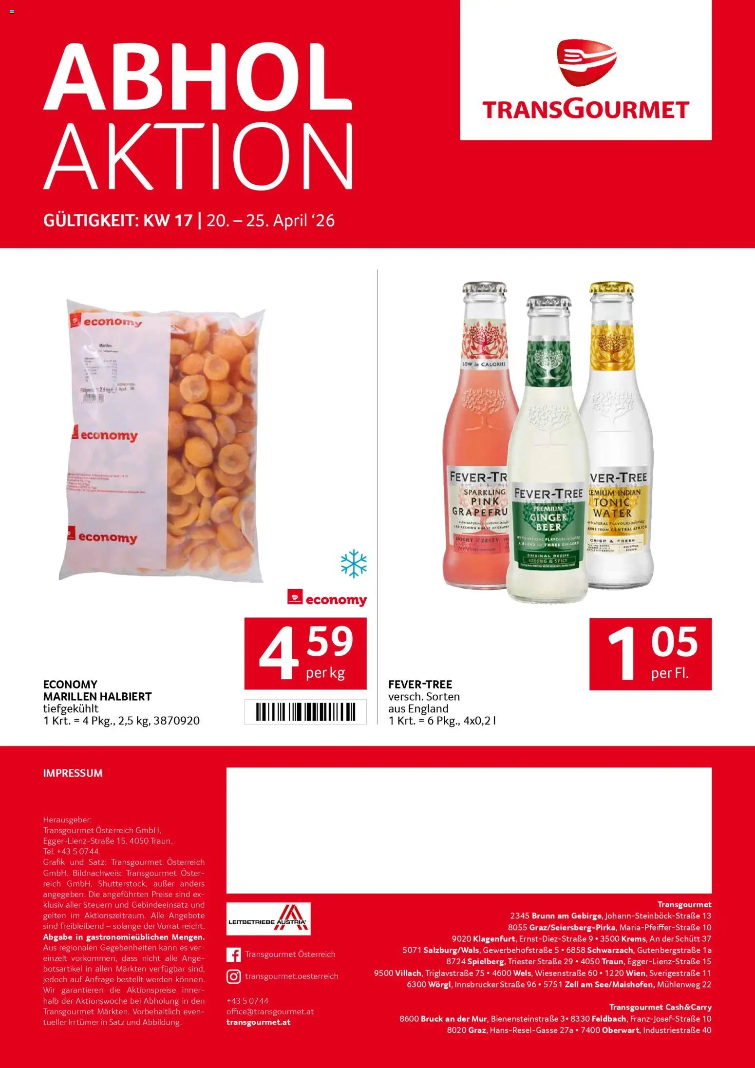 Transgourmet Flugblatt gültig ab 20.04.2026 | Seite: 32