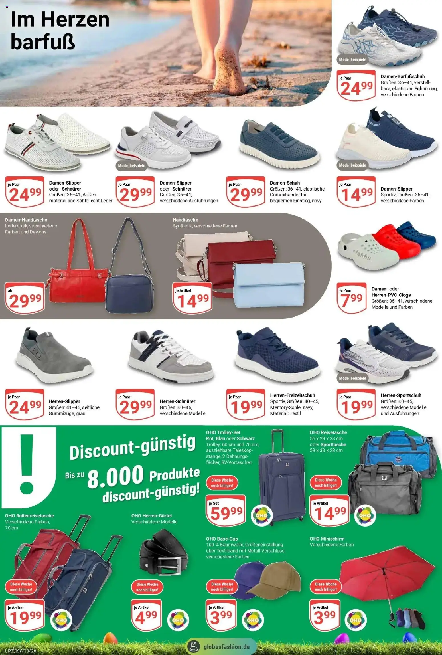 Globus prospekt Leipzig	 – gültig ab 23.03.2026 | Seite: 30 | Produkte: Handtasche, Reisetasche