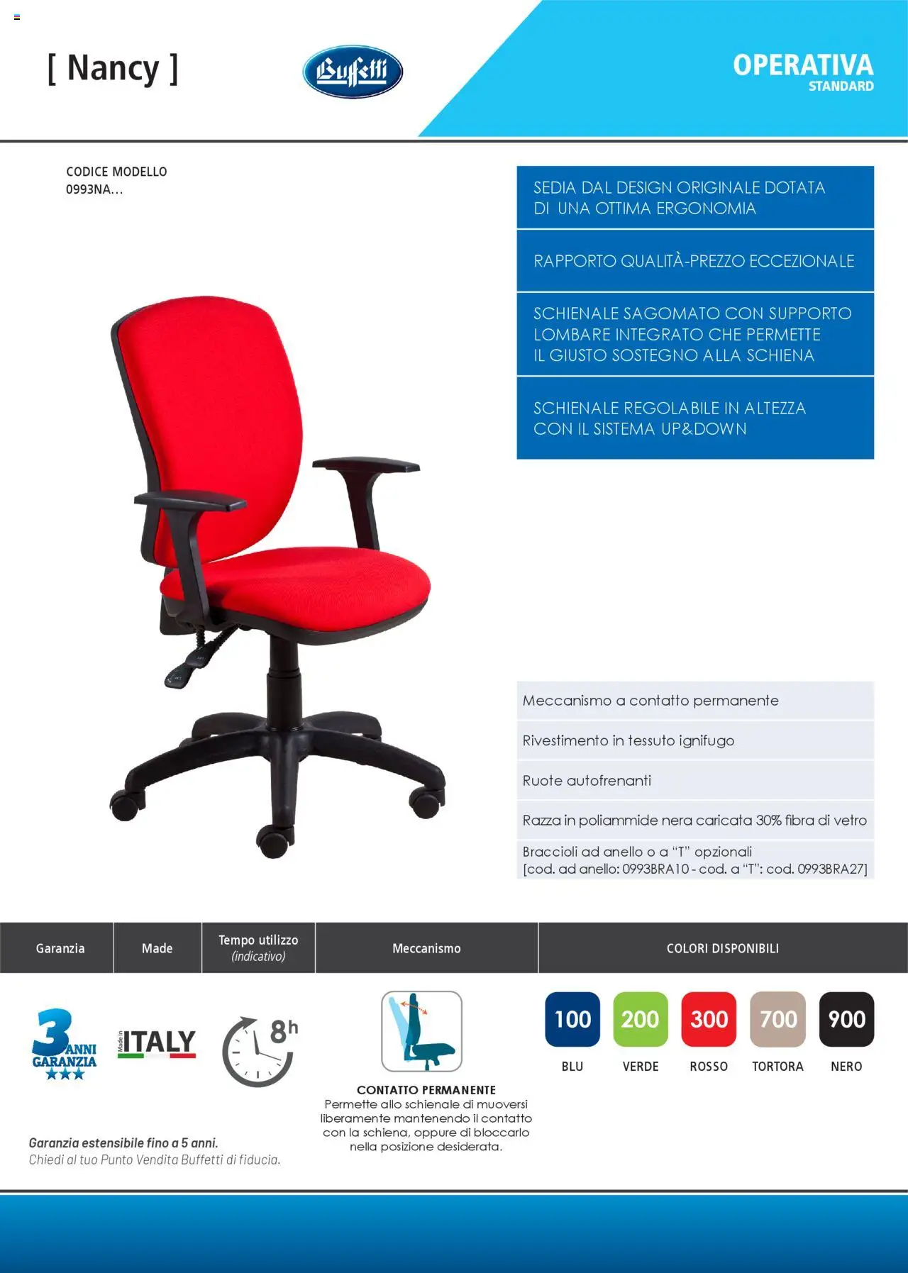 Volantino Buffetti del 28.06.2025 | Pagina: 45 | Prodotti: Braccioli, Anello, Sedia