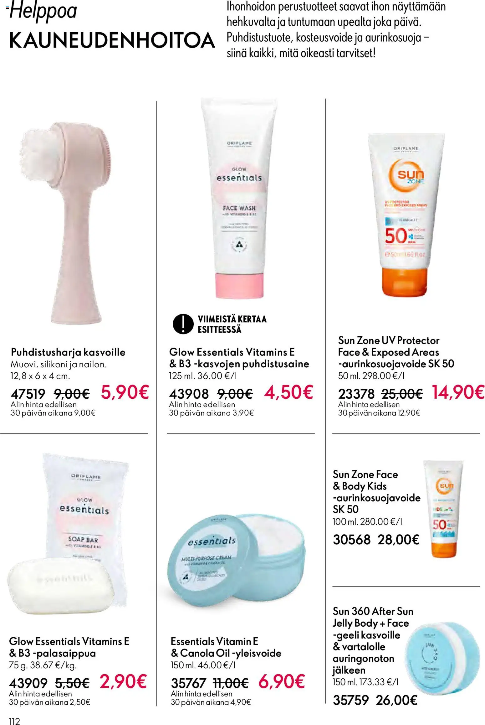 Oriflame - Esite 03 – voimassa 18.02.2026 alkaen | Sivu: 112 | Tuotteet: Puhdistusaine