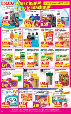  | Page: 8 | Produits: Eau minérale, Papier toilette, Banane, Chips