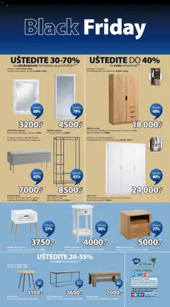 Jysk Black Friday - pregled Jysk kataloga - važi od 19.11.2025 | Strana: 6 | Proizvode: Noćni ormarić, Ormar, Ogledalo, Klupa