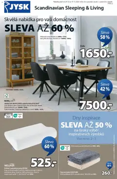 Náhled letáku JYSK leták - Slevy od 29.09.2025