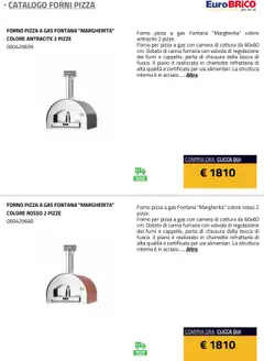 Anteprima del volantino Eurobrico Forni Pizza catalogo valido a partire dal 23.07.2025 | Pagina: 29 | Prodotti: Pizza, Forno, Forno per pizza