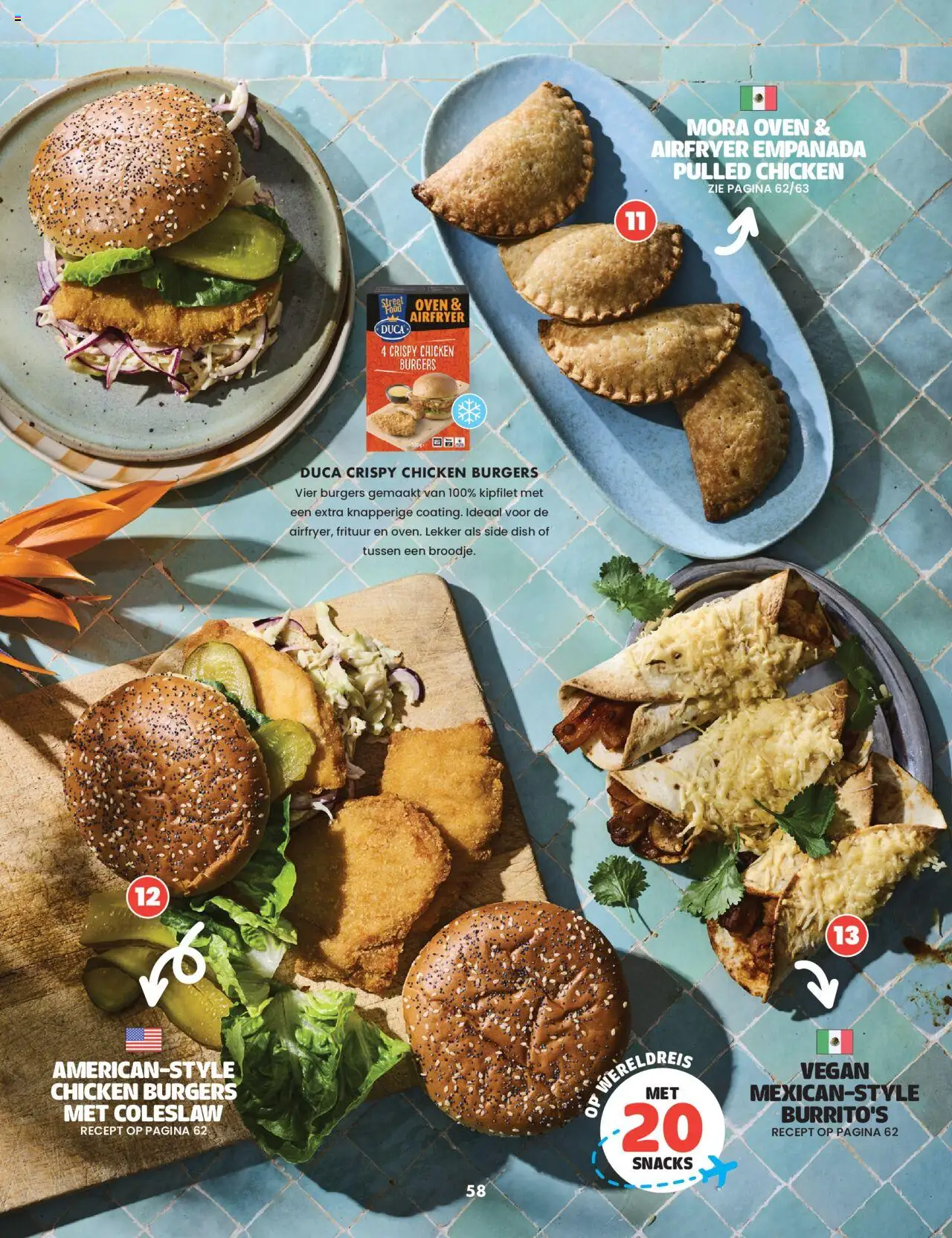  | Pagina: 58 | Producten: Snacks, Burrito, Oven