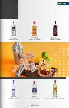 Metro katalog Horeca - pregled Metro kataloga - važi od 01.05.2026 | Strana: 17 | Proizvode: Vodka