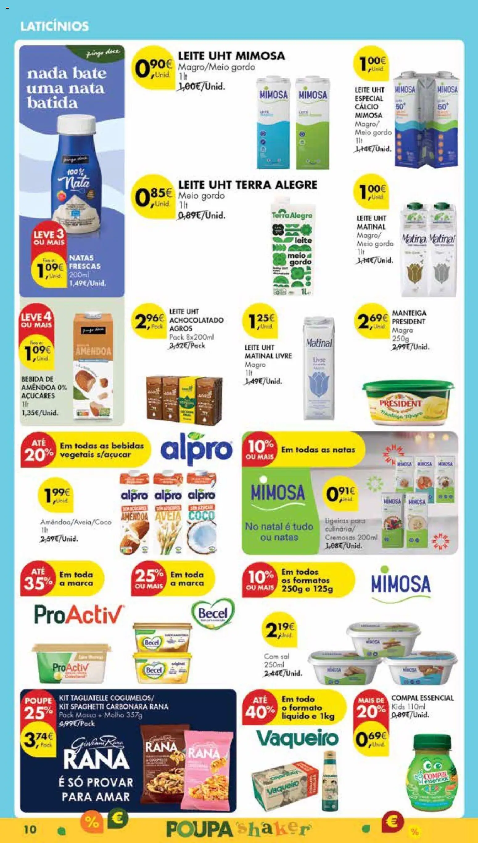 Pingo Doce Poupe Esta Semana Madeira │ válido de 02.12.2025 | Página: 10 | Produtos: Sal, Nata, Torta, Natas