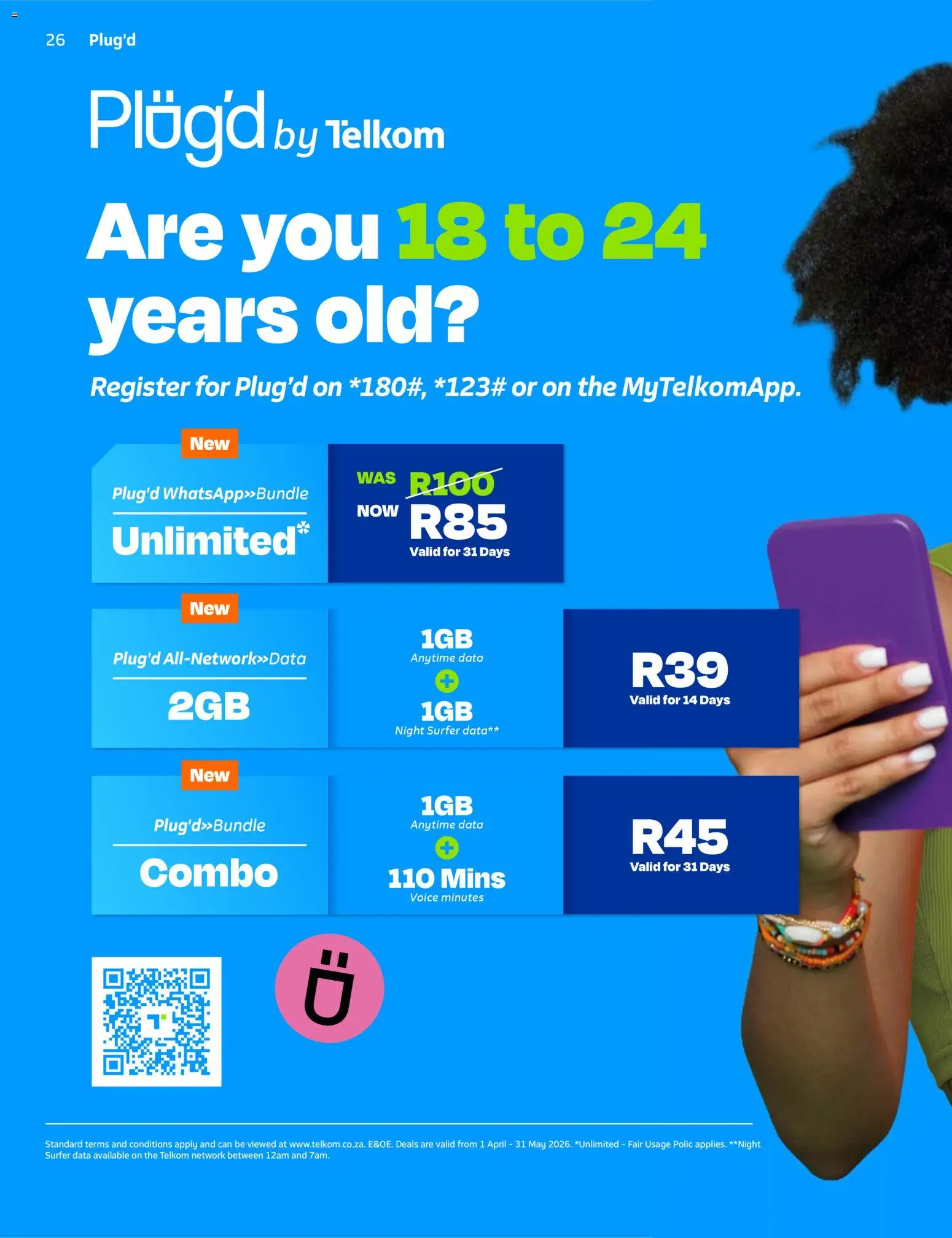 New Telkom catalogue – valid from 01.04.2026 | Page: 26 | Products: Data