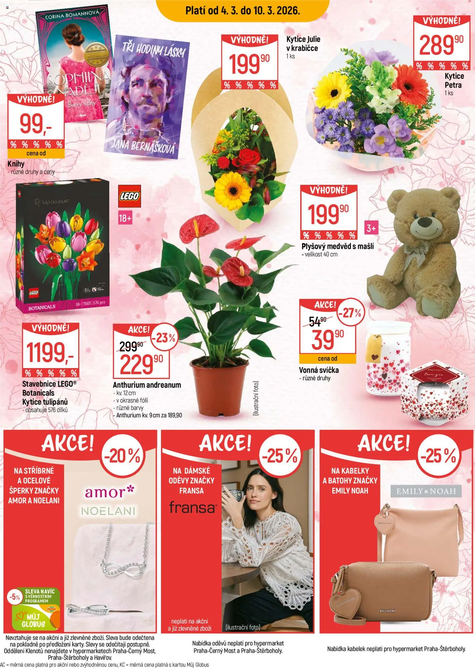 Globus leták - Plzeň od 04.03.2026 | Strana: 14 | Produkty: Globus, Šperky, Stavebnice, Barvy