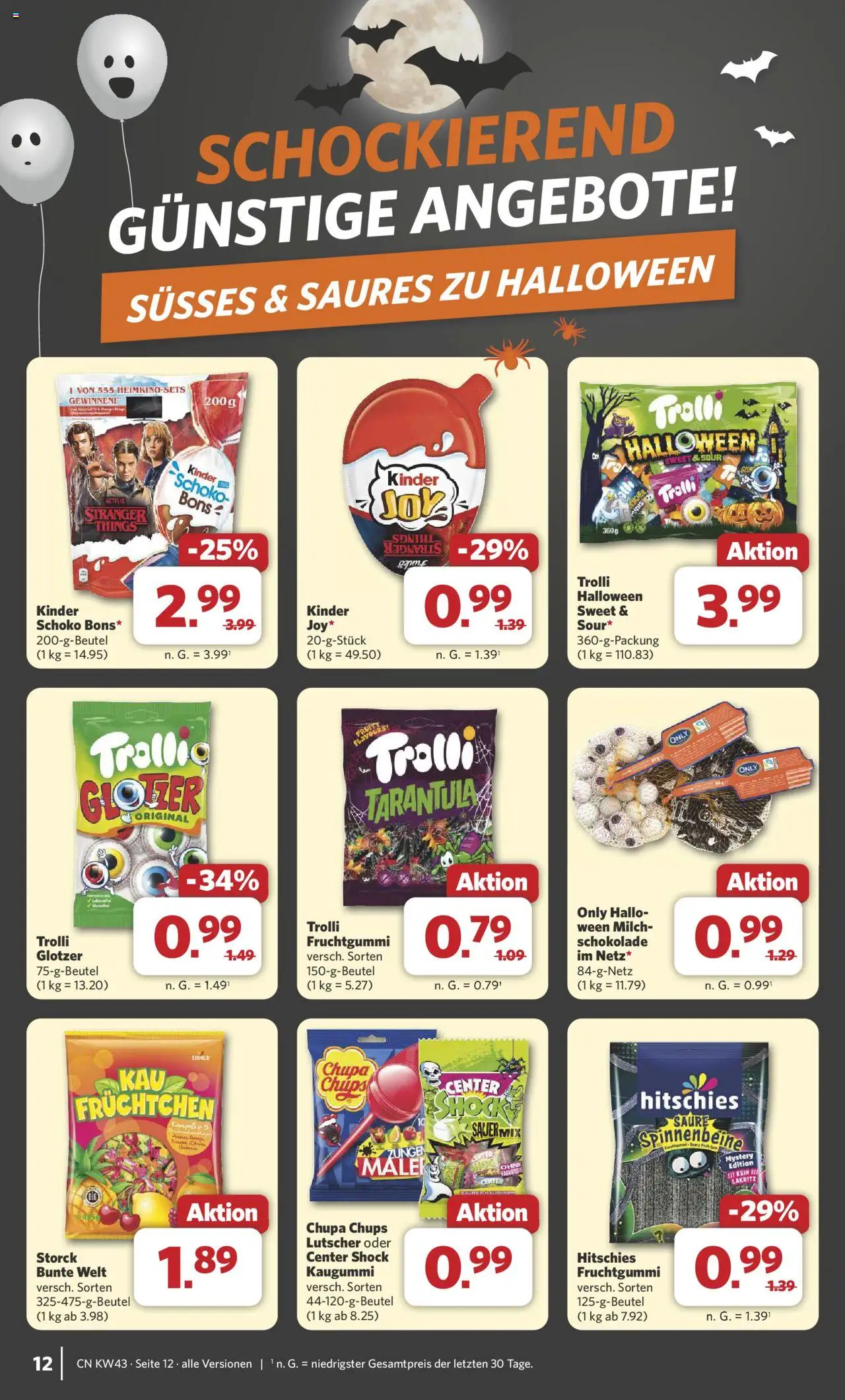 Combi Prospekt 	 – gültig ab 20.10.2025 | Seite: 15 | Produkte: Milch, Schokolade, Heimkino