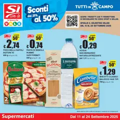 Anteprima del volantino Volantino Sì con Te	 valido a partire dal 11.09.2025