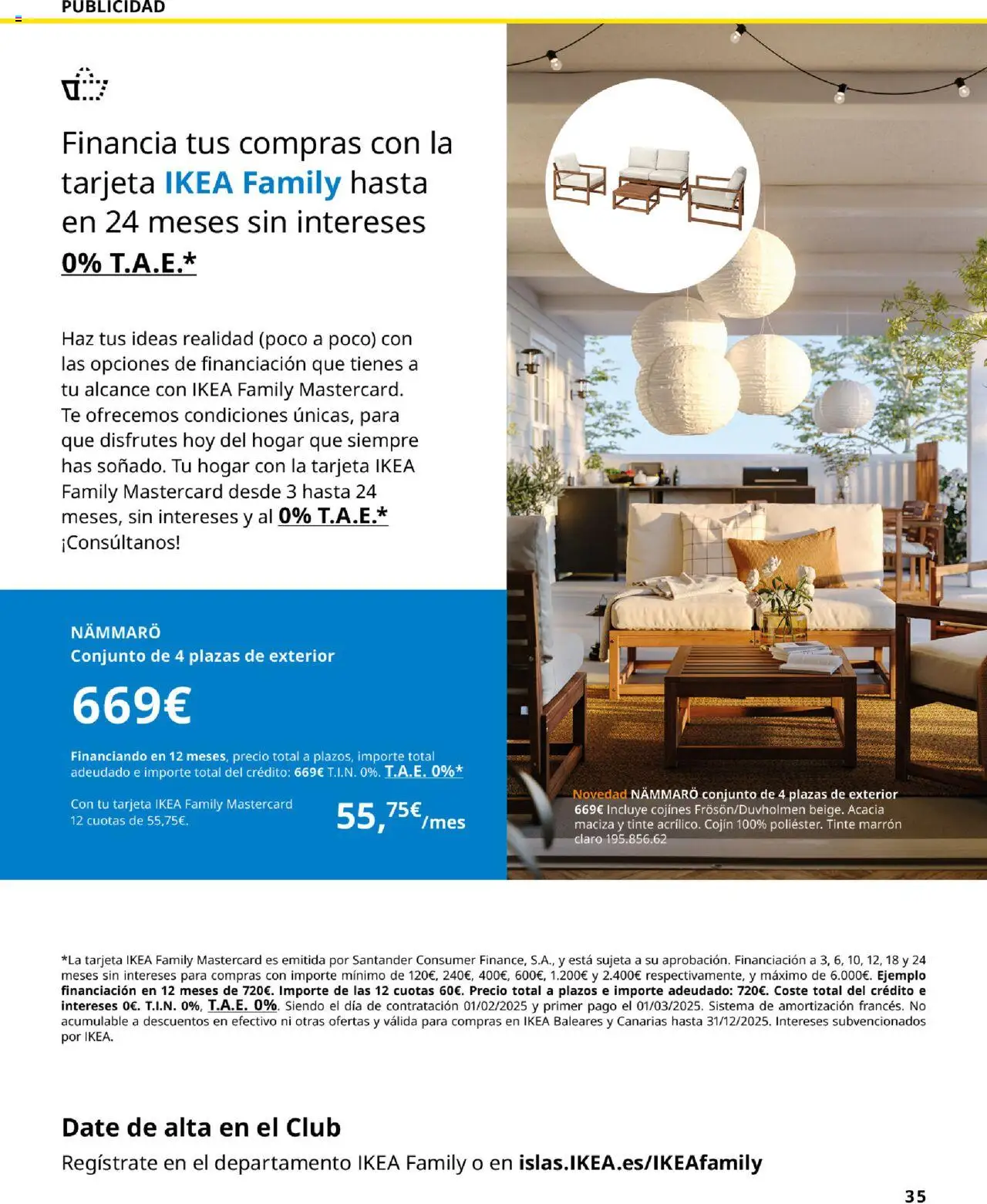 Catálogo IKEA Muebles de exterior │ válido desde el 04.02.2025 | Página: 35 | Productos: Tinte, Té, Cojín