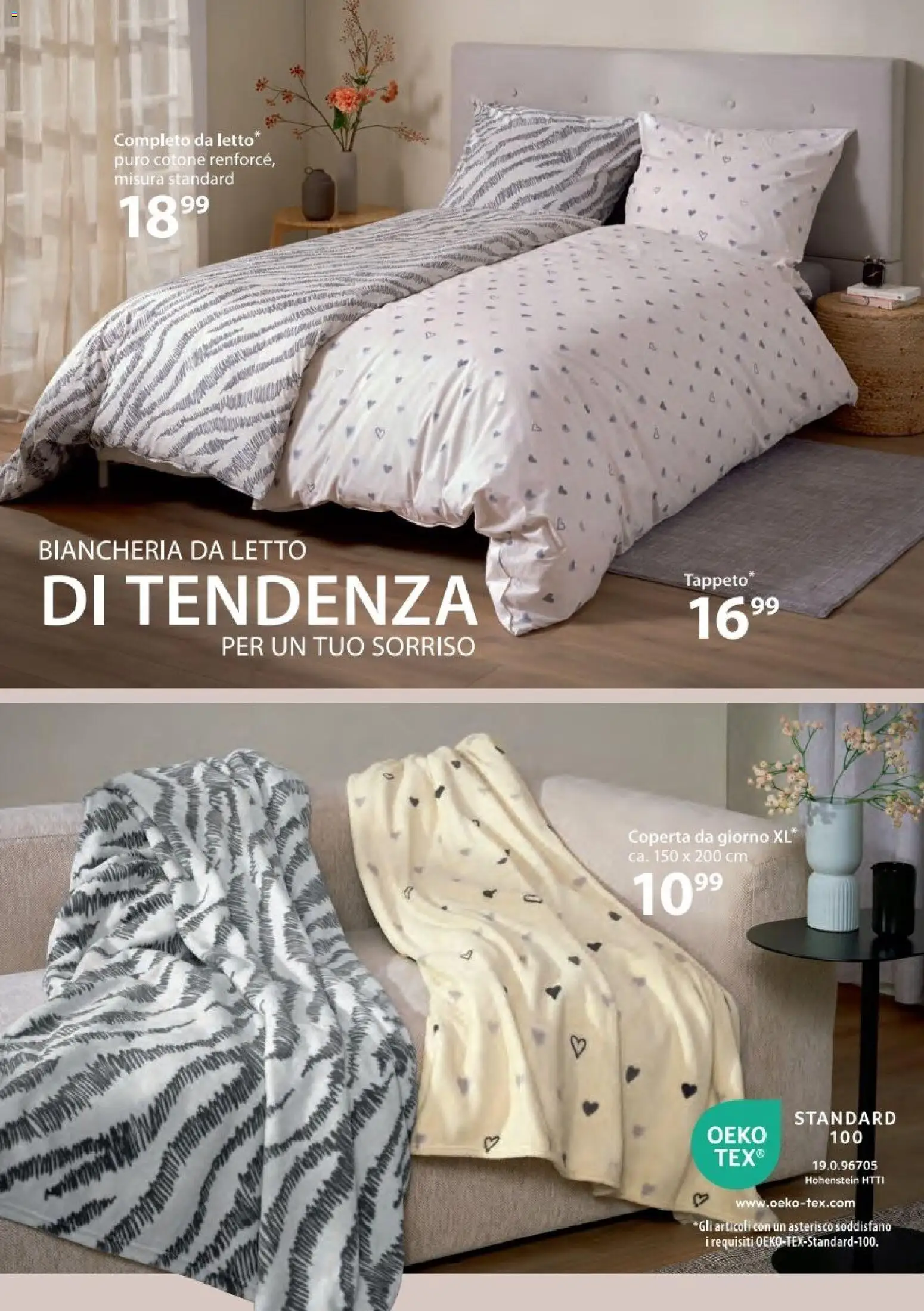 Volantino NKD del 05.01.2026 | Pagina: 4 | Prodotti: Letto, Coperta, Biancheria da letto