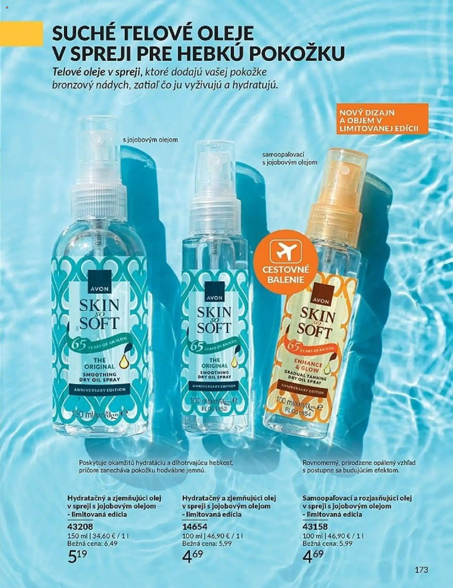Nové Avon akcie – leták je platný od 01.05.2026 | Strana: 173 | Produkty: Olej